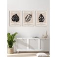 thumbnail image 1 of 3pcs Floral Pattern Unframed Painting, Abstract Wall Art Prints For Home Decor, 1 of 5