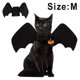 thumbnail image 1 of Alas de murciélago de Gato para decoración de fiesta de Halloween, Collar para cachorro, disfraz de murciélago, lindos accesorios de vestir para cachorro y gato, 1 of 2