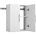thumbnail image 6 of Home Square 2 Piece Wall Mounted Garage Cabinet Set in White, 6 of 8