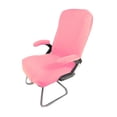 thumbnail image 4 of veasfak Stretchy Office Armchair Cover Slipcover for Computer Chair Desk Chair pink, 4 of 8