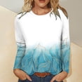 thumbnail image 2 of Blusa con cuello redondo y manga larga suelta a la moda para mujer Fridja bvmnju2213, 2 of 5