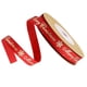 thumbnail image 1 of Cinta navideña de tela de grosgrain para manualidades Perfecl Cinta de navidad rojo, 1 of 8