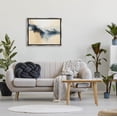 thumbnail image 2 of Stupell Industries Fluid Contemporary Shape Arrangement Graphic Art Luster Gray Floating Framed Canvas Print Wall Art, Design by Dina D’Argo, 2 of 6