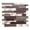 Bronze, variant on The Tile Life Cosmos Brick Bronze Glass Mosaic Tile - 12 x 12 in. - Polished - 1-Piece - Wall, Backsplash