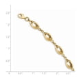 thumbnail image 3 of 14K Yellow Gold bracelet Links 7.5 in Polished Fancy Link, 3 of 3