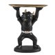 thumbnail image 2 of Bandeja de almacenamiento con estatua de ganado, figura de vaca, adorno para teléfonos con control remoto Negro, 2 of 9