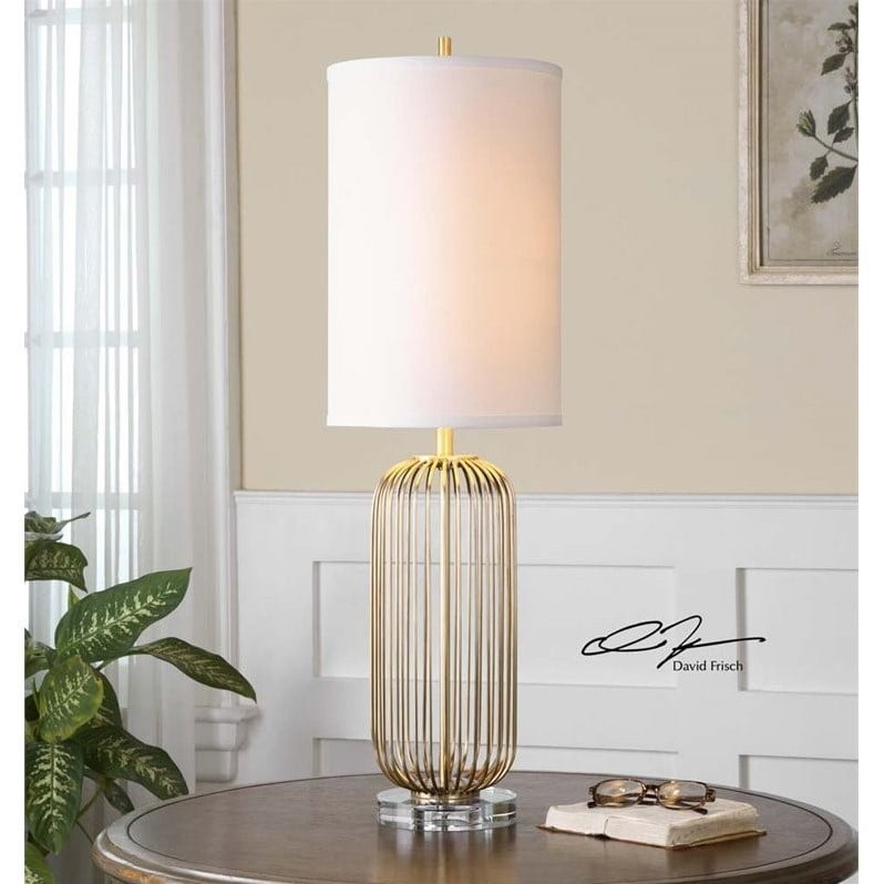 Uttermost Cesinali Gold Table Lamp