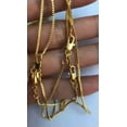 thumbnail image 3 of QQTDFG 1PCS Wholesale Fashion Jewelry 18K Gold Filled Necklaces Box Chains For Pendants-16, 3 of 5