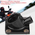 thumbnail image 1 of Carb Intake Manifold Joint, 2PCS Black Carburetor Intake Manifold Boot Plastic  For Car, 1 of 8