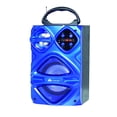 thumbnail image 1 of Audster AUD-C103 Portable Wireless Bluetooth Rechargeable Speaker with FM Radio and USB/AUX/TF Card Input (Blue), 1 of 1