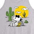 thumbnail image 2 of Peanuts - Snoopy and Woodstock - Men's Jersey Tank Top, 2 of 5