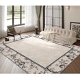 thumbnail image 1 of Irregular Shaped Rug, Modern Abstract Area Rugs for Livingroom Bedroom, Boho Rug Large Area Rug Machine Washable Area Rugs Outdoor Rug Waterproof, 1 of 5