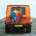 thumbnail image 6 of Gukieu Gaming Print Car Tire Cover, Adjustable Waterproof and Dustproof Tire Protection Cover, Suitable for SUV, Truck, Van-15 inch, 6 of 6