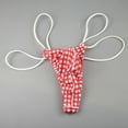 thumbnail image 3 of Mens Underwear Men's Fashion New Small Fresh Plaid Briefs Underwear, 3 of 5