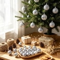 thumbnail image 5 of 50 Pack Christmas Ornament Set for Tree, Wreath, Garland and Holiday Decor, Tabletop and Shelf Display, 5 of 8