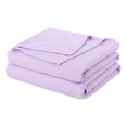 thumbnail image 1 of Unique Bargains Cooling Viscose from Bamboo Breathable Blanket Lavender Queen, 1 of 8