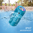 thumbnail image 4 of Ortizan X10B Portable IPX7 Waterproof Wireless Bluetooth Speaker with 24W Loud Stereo Sound, 30H Playtime, Blue, 4 of 8
