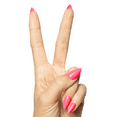 thumbnail image 6 of Olive & June Instant Mani Maximalist Medium Stiletto Press-On Nails, Neon Flamingo, 42 Pieces, 6 of 10