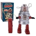 thumbnail image 1 of Juguete de hojalata de robot de acción de pistón de control remoto Schylling 19649220304, 1 of 1