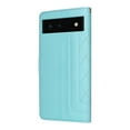 thumbnail image 3 of Allytechgroup Wallet Case for Google Pixel 7 Pro, Premium PU Leather Slim Flip Cover Stand Bumper Shockproof Protective Cards Slots Anti-Scratch Phone Case for Pixel 7 Pro, Mint, 3 of 11