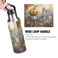 thumbnail image 4 of Sports Bottle，Cute Pumpkin Knight10.8"×2.8"The Inside of The Kettle Is Made of Food Grade 304 Stainless Steel, 4 of 6