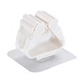 thumbnail image 1 of Punch-free hanging broom holder with non-marking mop clip (white), 1 of 5