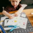 thumbnail image 4 of Kids Scissor Cutting Skills Activity Book with Blue Starter Scissors for Preschoolers Ages 2+, 4 of 13
