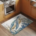 thumbnail image 2 of Rectangle Rug 2x3ft Area Rug,Summer Sea Turtle Ocean Coral Area Rugs for Living Room Bedroom,Coastal Nautical Theme Floor Mat Non-Slip Non-Shedding Carpet Indoor Accent Rugs, 2 of 9