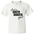 thumbnail image 3 of Inktastic Just a South Dakota Girl Born and Raised Youth T-Shirt, 3 of 5