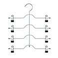 thumbnail image 2 of stanreset Skirt Hanger 4 Tier Pants Holder Clip Adjustable Space Saving Trousers Hanging Rack, 2 of 8