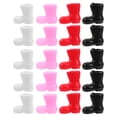 thumbnail image 1 of Shisuyan 50pcs Mini Boot Decor Mini Shoes Adornment Santa Boots for Crafts Mini House Decor, 1 of 1