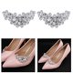 thumbnail image 3 of 4pcs 's Crystal Rhinestone Shoe Clips Double Hebillas Decoración para la de bodas Salvador Dali Parche de zapato de bricolaje, 3 of 9