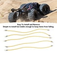 thumbnail image 4 of RC Car Luggage Rope, 5pcs 1/8 1/10 Scale Car Toy 5.9in Elastic Roof Rope Rope Accessory for SCX10, 4 of 8