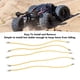 thumbnail image 4 of Cuerda De Techo De Coche RC De 5 Uds, Cuerda De Nailon Para Techo De Coche RC, Diseño De Gancho, Fácil Instalación, Para D90, Amplia Aplicación, 4 of 7