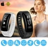 Smart Wristband Heart Rate Bracelet Watch Bluetooth Fitness Activity Tracker