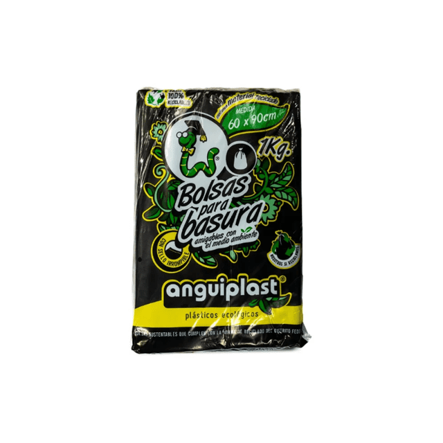 Bolsa Para Basura Anguiplast, 1 Kilo, 90x120