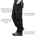 thumbnail image 4 of TOMITANY Men's Lightweight Cargo Trouser Hiking Pants with 6 Pocket, 4 of 7
