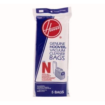 Replacement Part For Hoover 5PK, N PORTAPOWER CANISTER, PAPER BAGS 4010038N