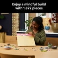 thumbnail image 4 of LEGO Art Japanese Cherry Blossom Landscape Building Set for Adults - Room Decoration & Gift for Women & Men, Ages 18+ - Framed Wall Decor, Stand or Hang to Display - 31218, 4 of 8