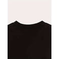 thumbnail image 3 of Men'S Casual Crew Neck T-Shirt with Fuel Gauge Print, Summer Knit Cotton Short Sleeve Tee, Regular Fit Pullover for Weekend Leisure - 100% Cotton, 110gsm, Casual Sporty Tee, Summer Gifts, 3 of 6