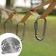 thumbnail image 2 of Cordón de camping, correa de almacenamiento para camping, tendedero, equipo para colgar ropa para senderismo Gris claro, 2 of 8