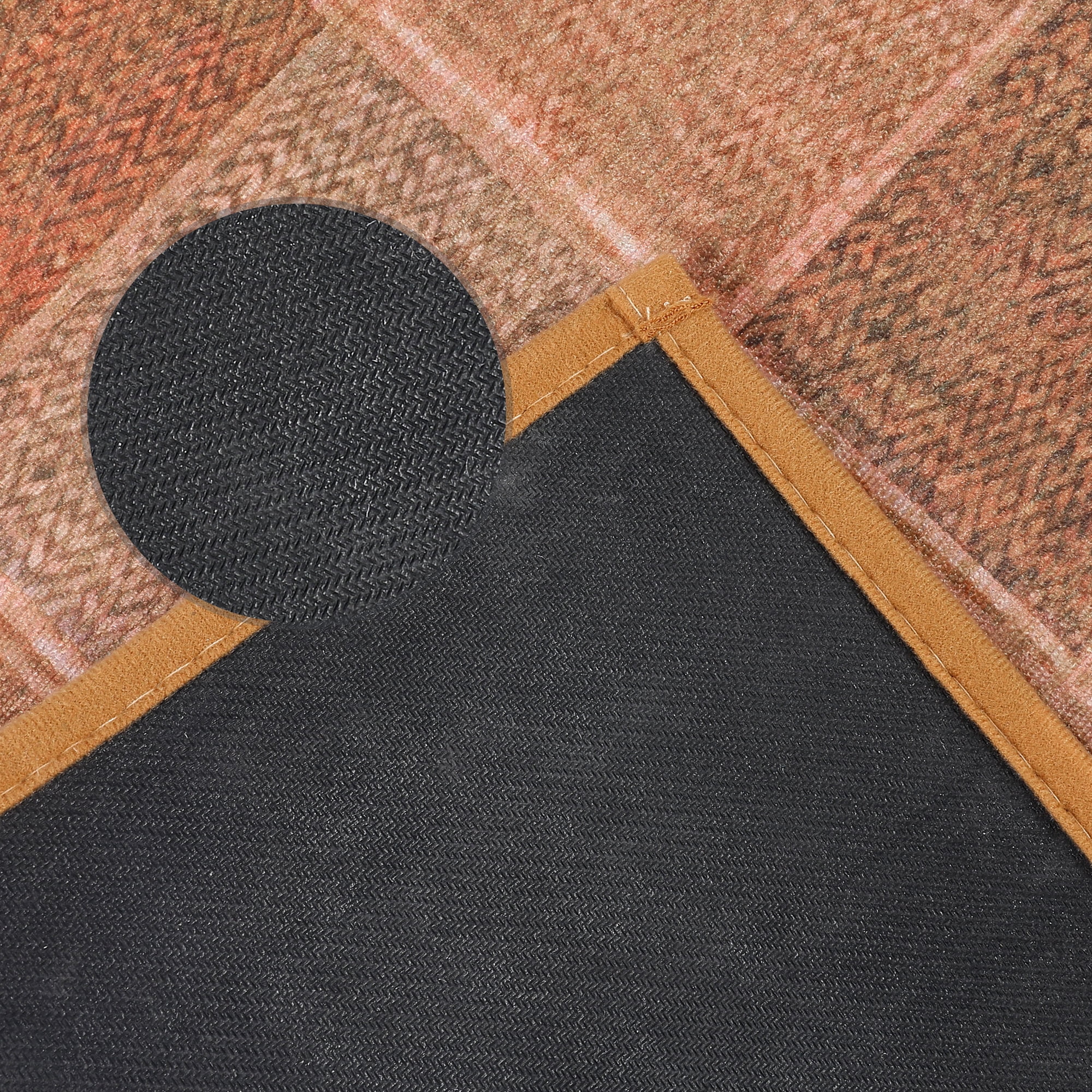 Unique Bargains Luxury Bath Floor Mats Soft Absorbent Bath Rugs Quick Dry Brown 20" x 32"