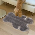 thumbnail image 5 of Lilixerw Small Bear Shaggy Rug,Soft Faux Sheepskin Fur Rug Cute Plush Carpet for Bedroom Room Living Room Floor Home Decor, 5 of 6