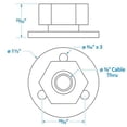 thumbnail image 2 of Seachoice Cable Outlet, 2 of 3