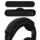 thumbnail image 1 of Set de funda para diadema y almohadilla para diadema Geekria Medium Black, 1 of 6