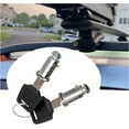 2 Pack Lock Cores for Thule, Replacement for Thule Rack Core, Key