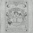 thumbnail image 2 of Women's Hocus Pocus Sanderson Sister Tarot Card Graphic Tee Athletic Heather X Large, 2 of 4