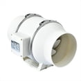 thumbnail image 1 of Duct Round 4 Inch Exhaust Ventilation Fan Kitchen Household Extractor Fan Bathroom Exhaust Fans US Plug,1 x Extractor Fan, 1 of 7