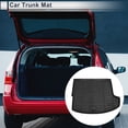 thumbnail image 2 of Unique Bargains Rear Cargo Liner Rear Trunk Mat for Buick Envista 2024-2025 Anti-Slip Trunk Cargo Luggage Boot Tray Mat TPE 1 Pc Flat Face Long Grid Pattern, 2 of 7