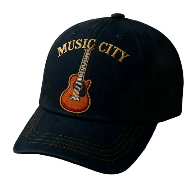 Navy Style Baseball Cap Printed